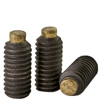 Picture of Brighton Best 472044 M3-0.50X12 mm Brass-Tip Socket Set Screws Coarse Alloy